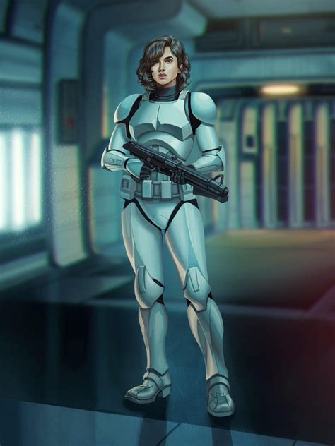 female clone trooper fan fiction.